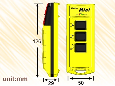 Apollo Industrial Remote Control