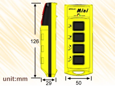 Apollo Industrial Remote Control