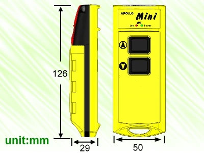 Apollo Industrial Remote Control